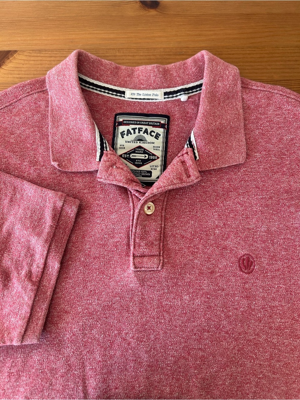 Fat Face Men’s Heather Rose Polo Shirt
